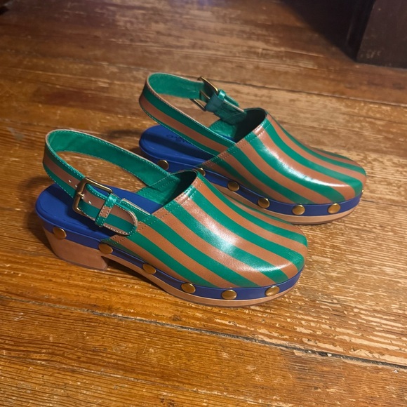 Charlotte stone jona clog in kite stripe - Picture 2 of 5